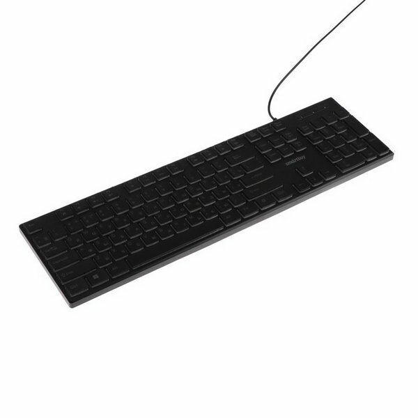 Клавиатура ONE 240 проводная мембранная 104 клавиши USB подсветка чёрная