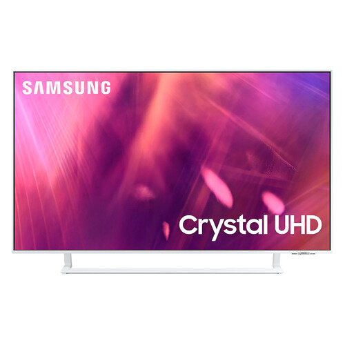 43" Телевизор Samsung UE43AU9010UXRU, Crystal UHD, 4K Ultra HD, белый, смарт ТВ, Tizen OS
