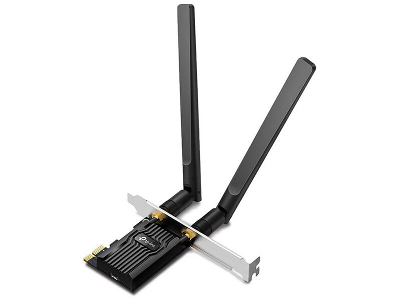 TP-Link Archer TX20E Двухдиапазонный адаптер PCI Express с поддержкой Wi-Fi AX1800 и Bluetooth 5.2