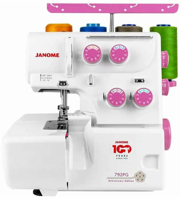 Оверлок Janome 792 PG белый