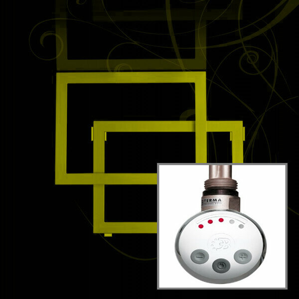 Quadro-10 Дизайн радиатор электрический EQ10 70x70 см Белый - фотография № 2