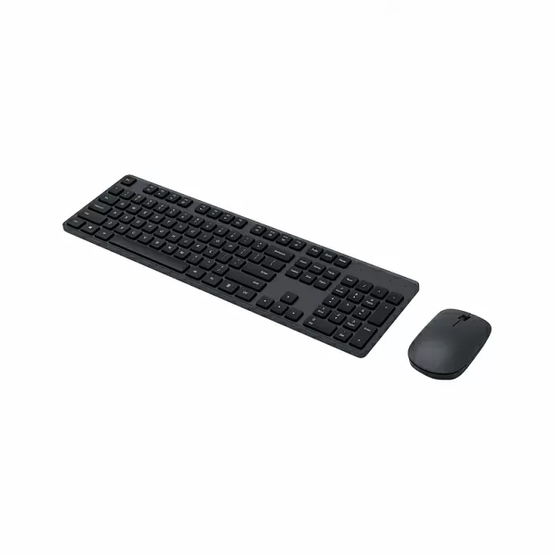 Клавиатура с мышкой Xiaomi Wireless Keyboard and Mouse Set Black ENG (WXJS01YM)