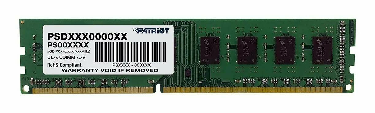   Patriot DDR3 4GB 1333Mhz PSD34G133381