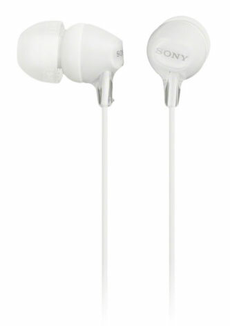 Гарнитура вкладыши Sony MDR-EX15AP 1.2м белый проводные в ушной раковине (MDREX15APW.CE7)