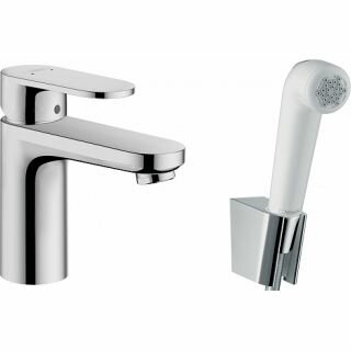 Смеситель для раковины HansGrohe Vernis Blend 71215000 с гигиеническим душем