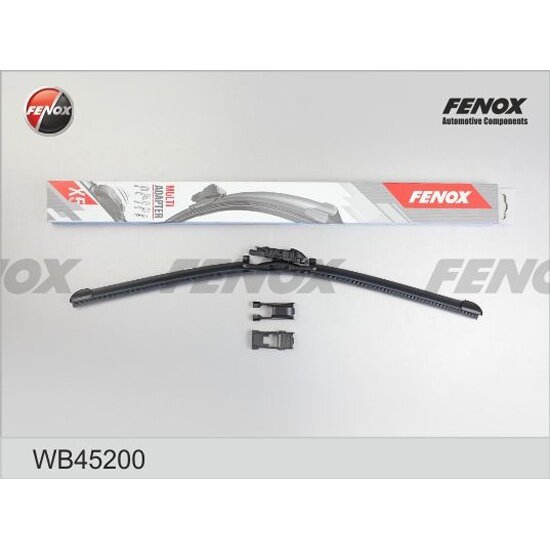 Щетка стеклоочистителя FENOX Multi Adapter X5 450 мм, бескаркасная, 1 шт, WB45200