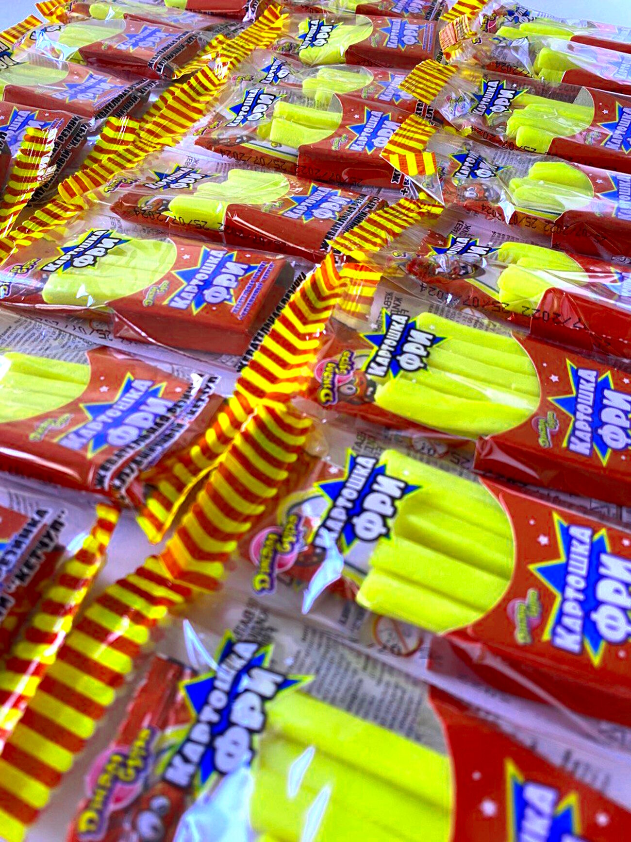 Жевательная резинка+жидкая конфета Jojo Gam fres+Ketchup, 24 штуки по 20 грамм - фотография № 2