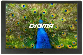 Фоторамка Digma 10.1 PF-1043 IPS 1280x800 черный пластик ПДУ Видео