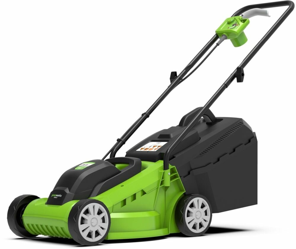 Газонокосилка электрическая Greenworks, GLM1232, 12000W, 33 см