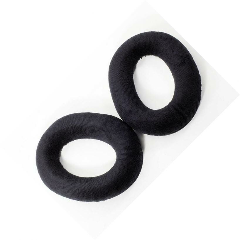 Амбушюры для наушников (ear pads) Sennheiser чёрные, HD 515, HD 518, HD 519, HD 555, HD 558, HD 559, HD 595