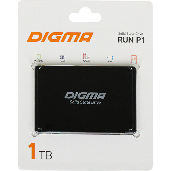 Твердотельный накопитель(SSD) Digma Run P1 1Tb DGSR2001TP13T
