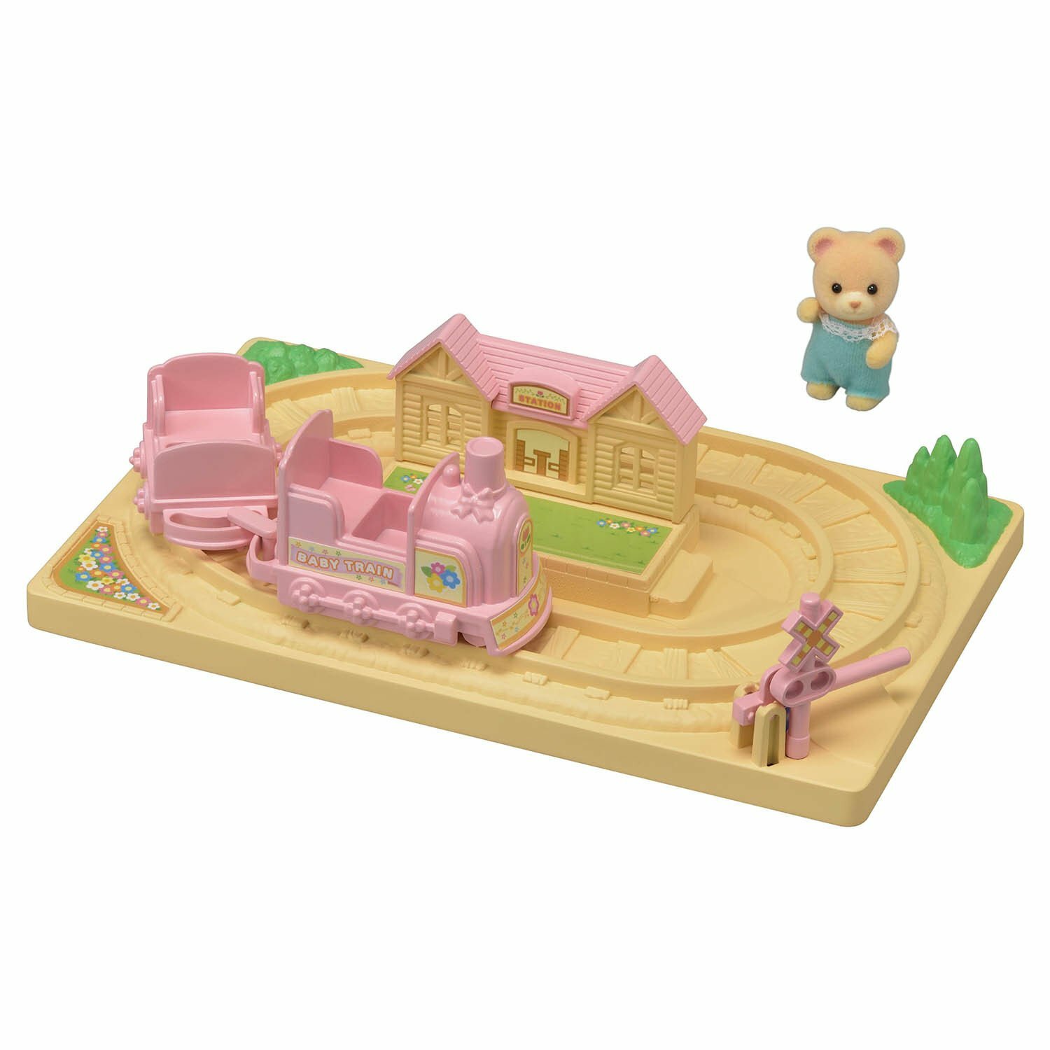 Игровой набор Sylvanian Families Игровая площадка Паровозик - фото №2