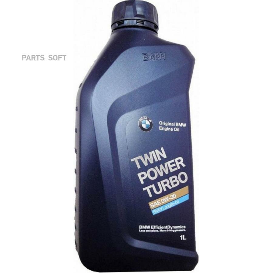 масло моторное bmw twinpower turbo oil longlife-04 0w-30 синтетическое 1 л 83 21 2 465 854