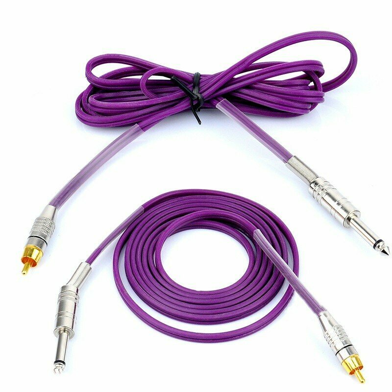 фото Клип корд силиконовый RCA (фиолетовый)