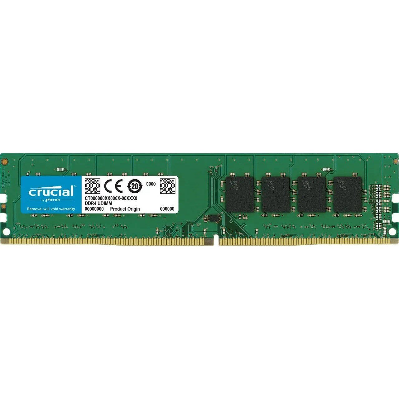 DIMM DDR-4 8GB PC4-25600 DDR4-3200 Crucial CL22 (CT8G4DFRA32A), 1.2V