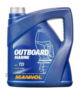 MANNOL MN7207-4 7207-4 MANNOL OUTBOARD MARINE Полусинтетическое моторное масло 4л