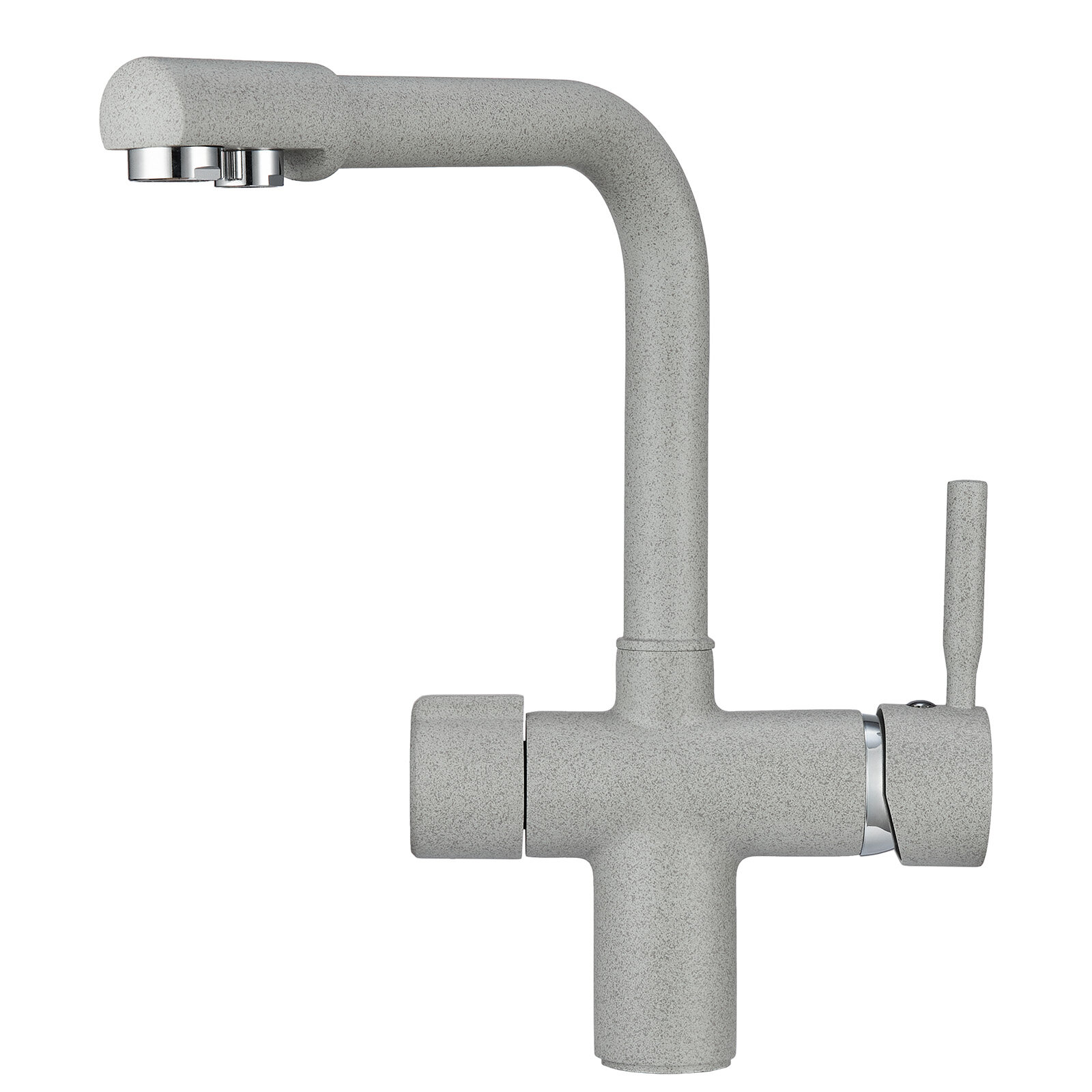 Смеситель для кухни Granula 2088, базальт