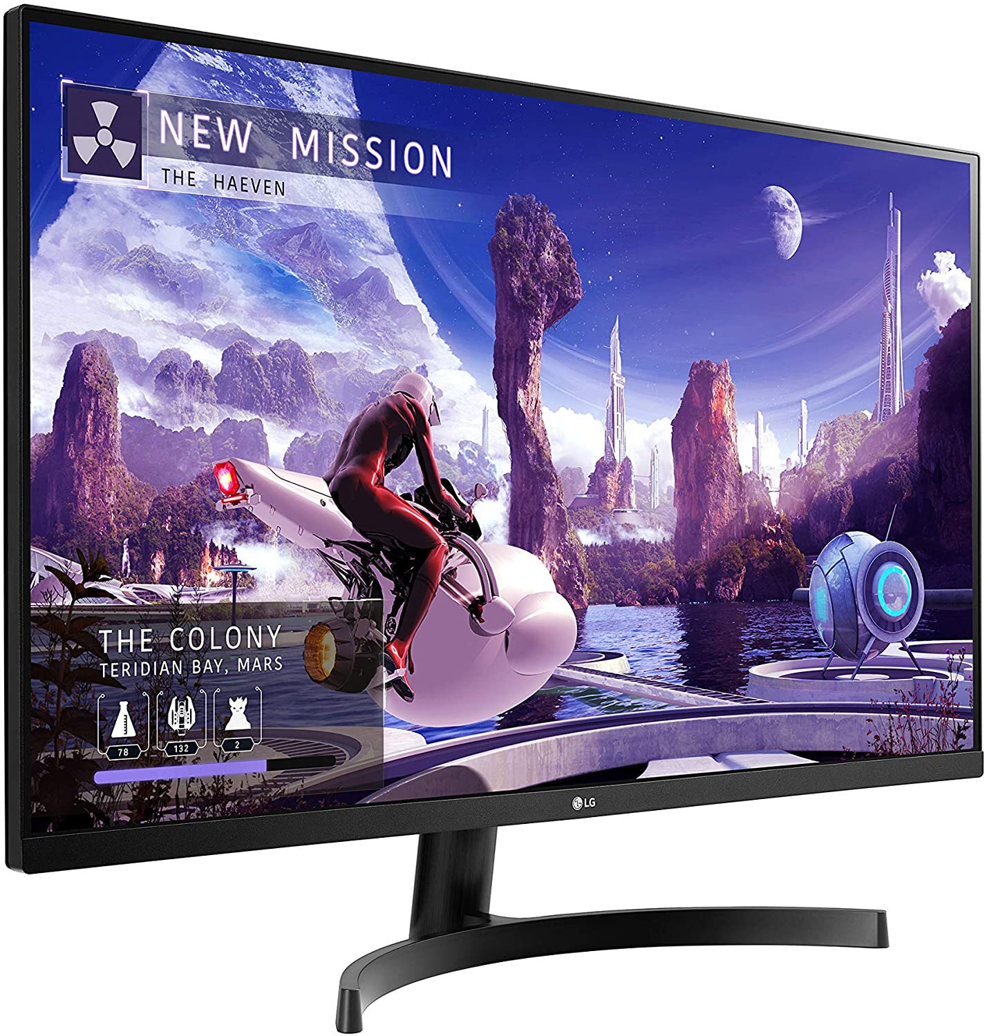 Монитор LG 27" 27QN600-B черный IPS LED 16:9 HDMI матовая HAS 350cd 178гр/178гр 2560x1440 DisplayPor