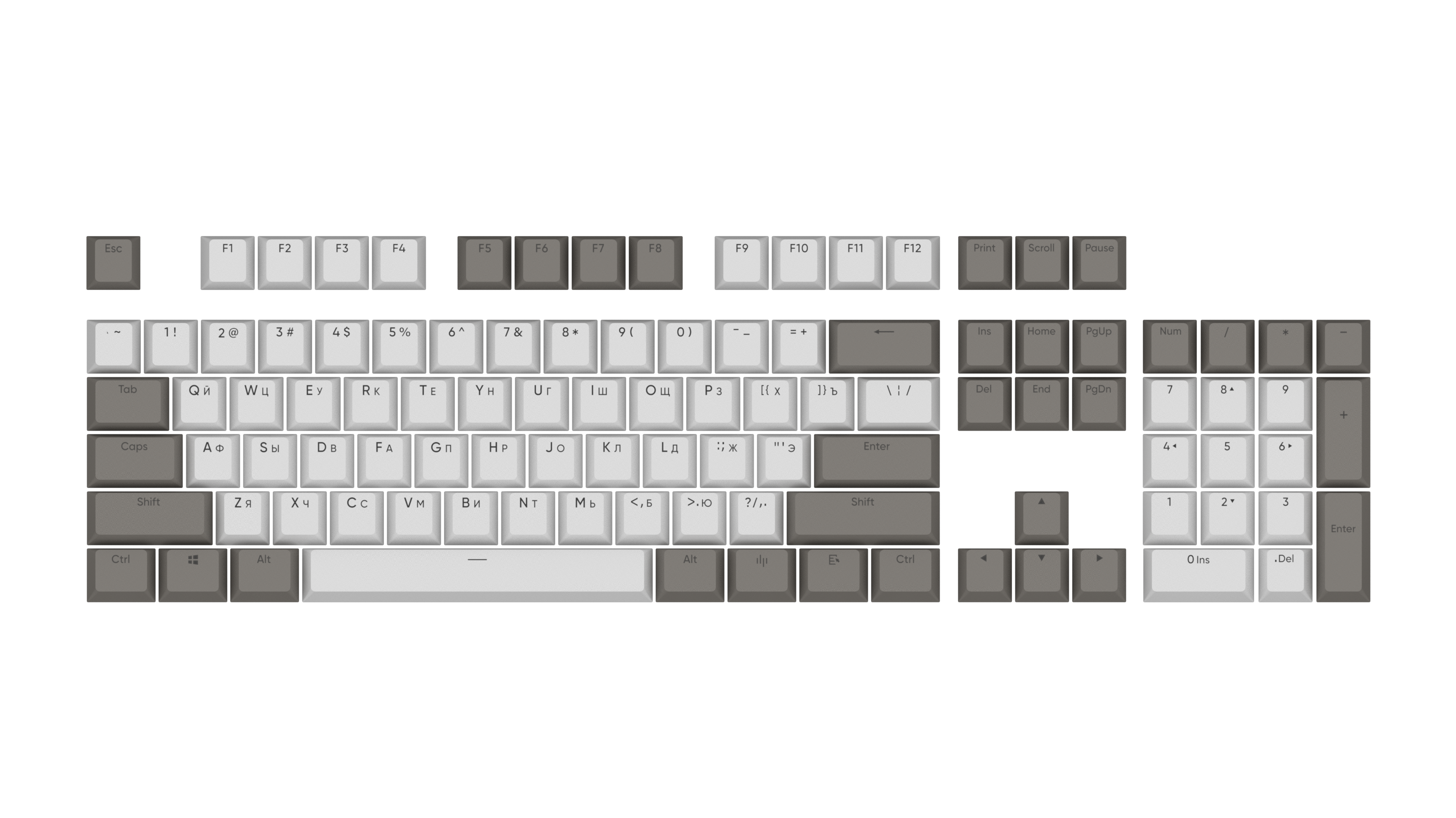 Dark Project Keycaps KS-48