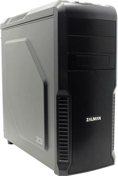 Zalman Корпус ATX Zalman Z3 Без БП чёрный