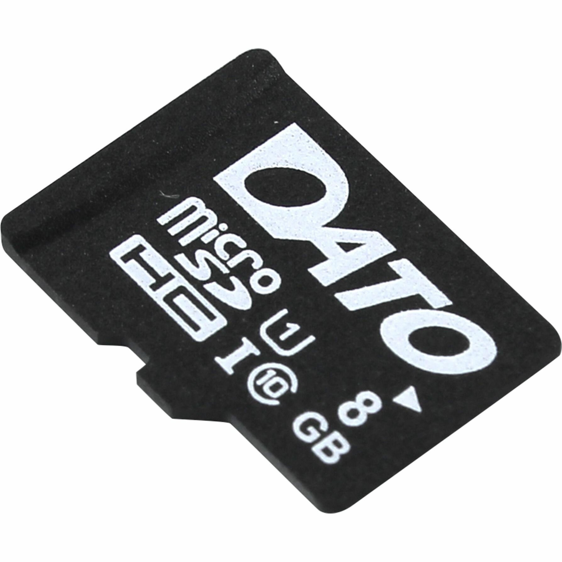 Карта памяти Dato microSDHC 8Gb Class10 DTTF008GUIC10