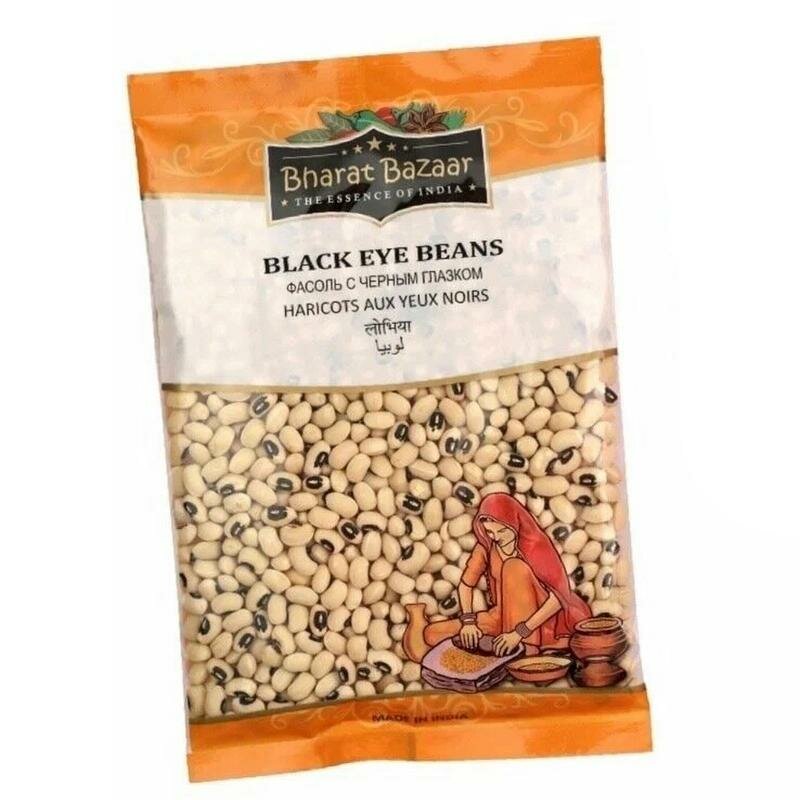 Фасоль с черным глазком BLACK EYE BEANS Bharat Bazaar, 500 г