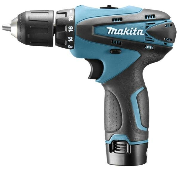 Аккумуляторная дрель-шуруповерт Makita DF330DWE