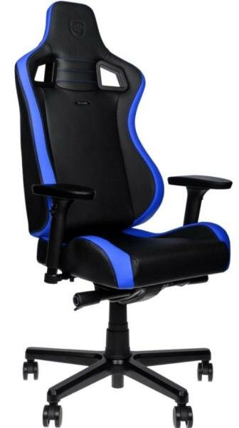 Игровое Кресло Noblechairs EPIC Compact (NBL-ECC-PU-BLU) Hybrid Leather / black/blue