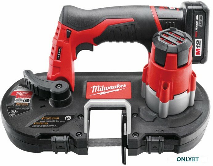 Пила Milwaukee M12 BS-402C 4933441805 (с 2-мя АКБ)