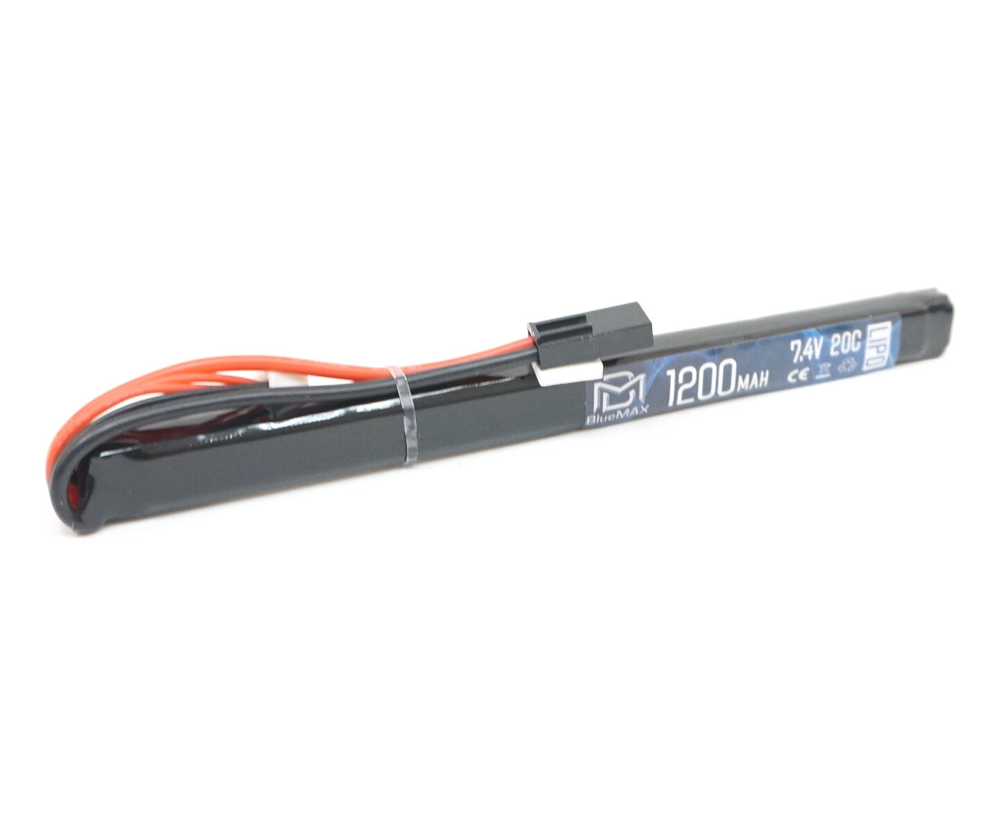 Аккумулятор 7.4V 1200mah (Li-Po) 20С slim AK stick 11.5*17*185 mm (BlueMax)