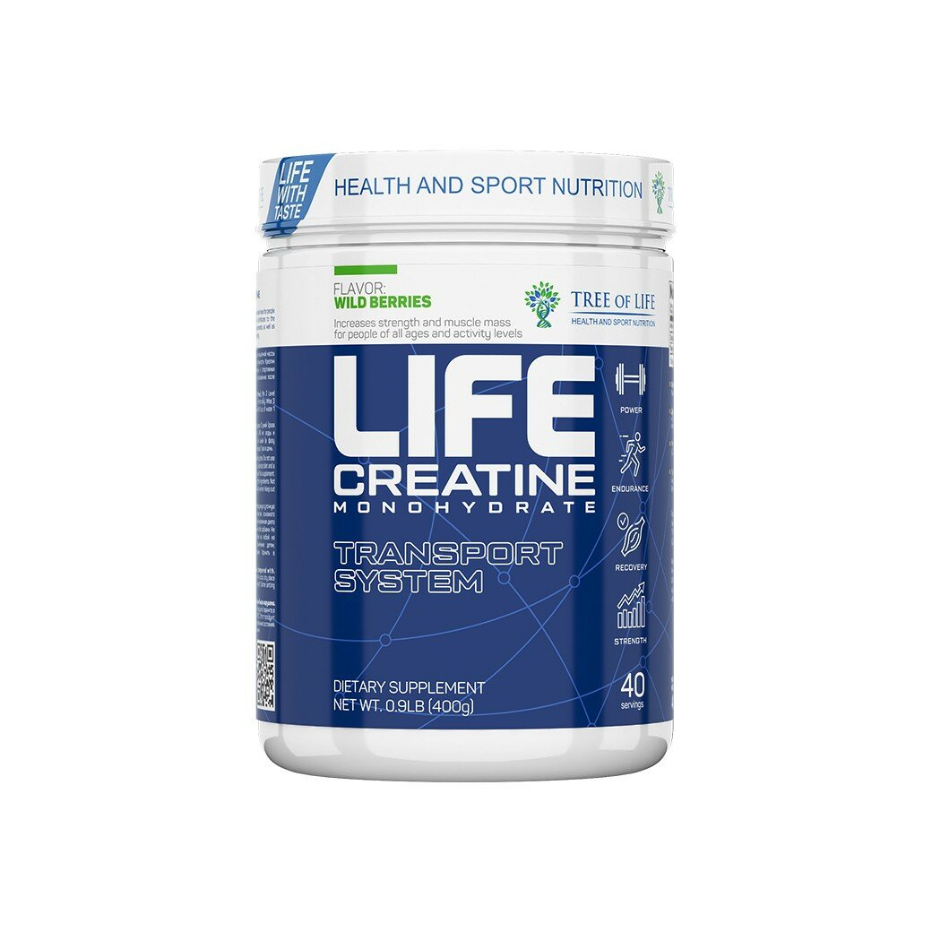 LIFE Creatine Monohydrate 400 gr, 40 (),  
