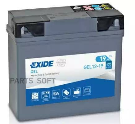 EXIDE GEL1219 Аккумуятор Аккумуяторная батарея геевая