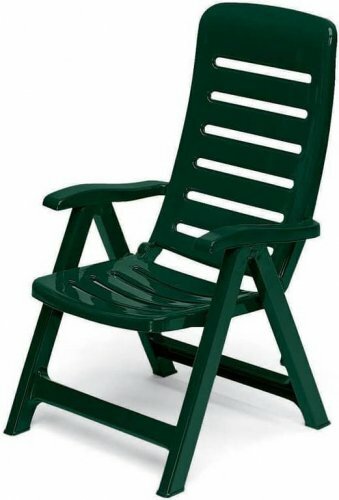Кресло пластиковое ReeHouse Quintilla armchair Зеленый