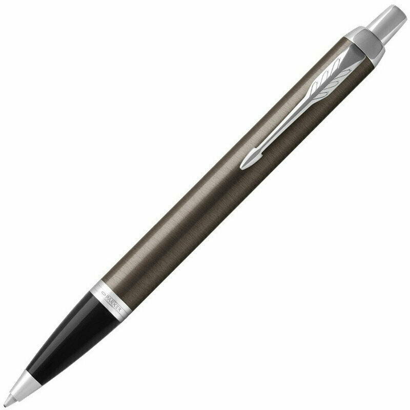 Ручка шариковая PARKER IM Metal Core Dark Espresso CT синий 1931671, 718621