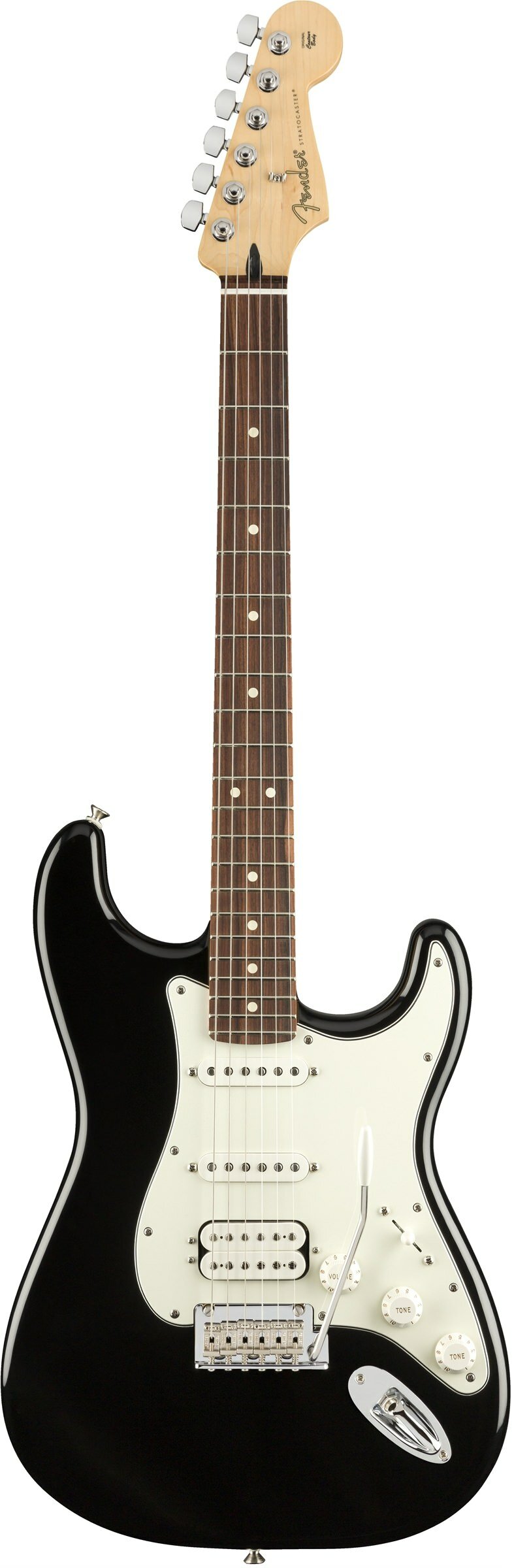 FENDER PLAYER Stratocaster HSS PF BLK Электрогитара, цвет черный