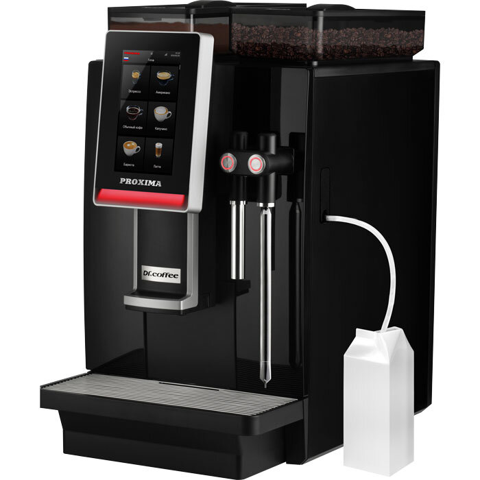 Кофемашина Dr. Coffee PROXIMA Minibar S2, зерновая, горячий шоколад, водопровод, HoReCa - фотография № 4