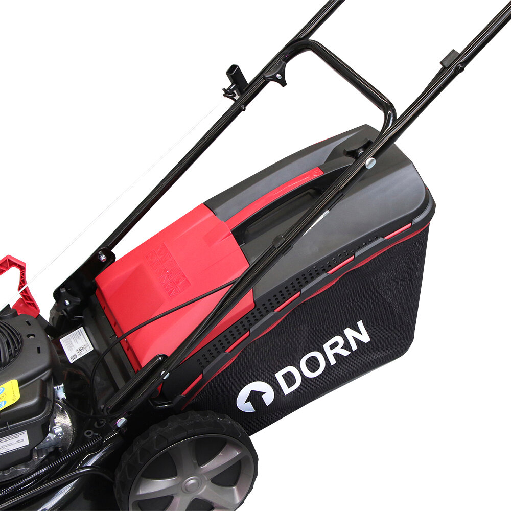 Газонокосилка бензиновая DORN Briggs&Stratton 4,0 л.с./ захват 46 см - фотография № 4