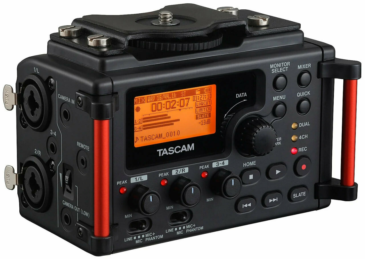 Портативный рекордер Tascam DR-60DMKII черный