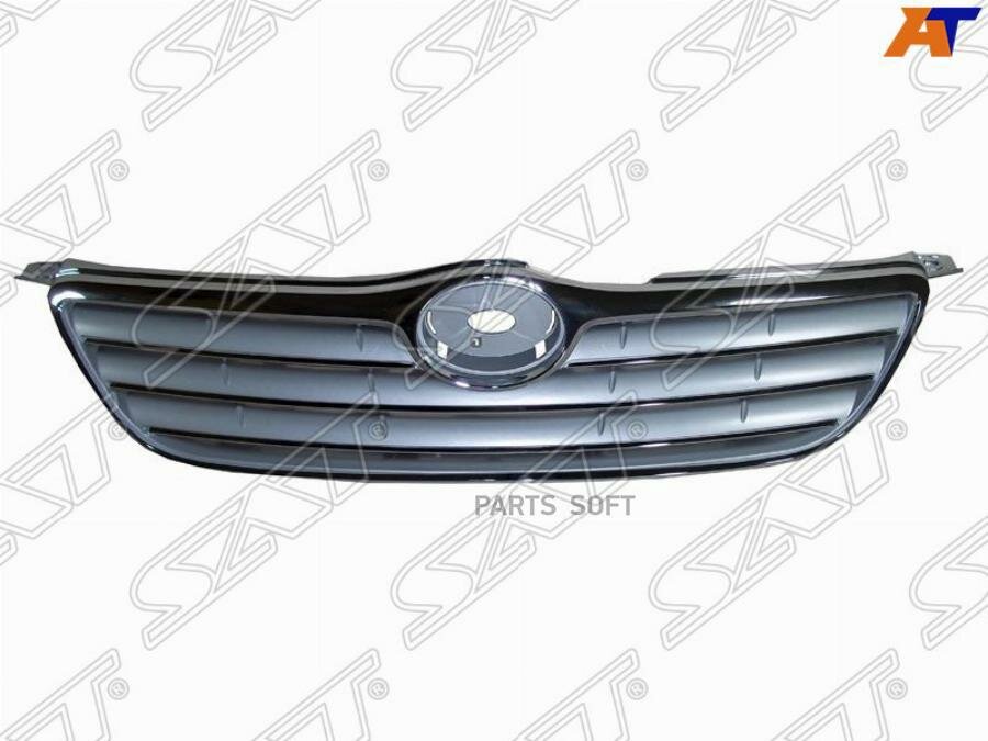 Решетка радиатора TOYOTA COROLLA 02-04/COROLLA 04-06 EURO серая с хромом SAT ST-TY28-093-C0 | цена за 1 шт