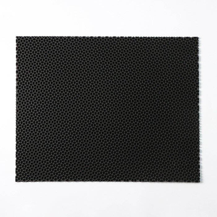 Коврик придверный «Капелька», 58×73 см, цвет чёрный - фотография № 3