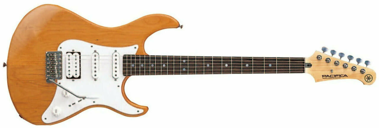 Электрогитара YAMAHA Pacifica112J Yellow Natural Satin