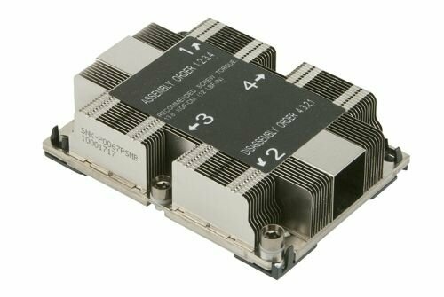 Радиатор Supermicro SNK-P0067PSMB Heat Sink Socket LGA3647-0