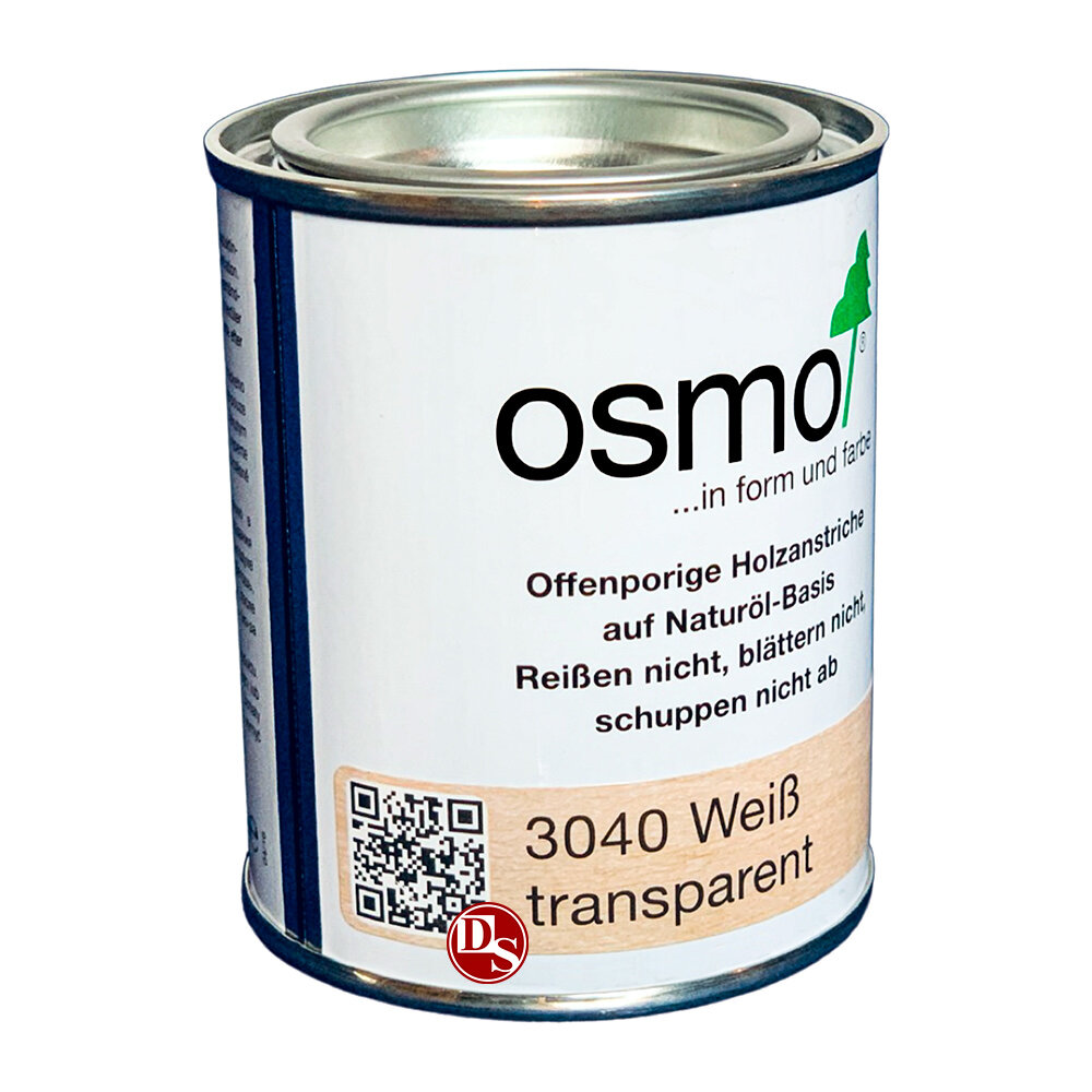 Масло с твёрдым воском белое Osmo Осмо 3040 \ 0125л