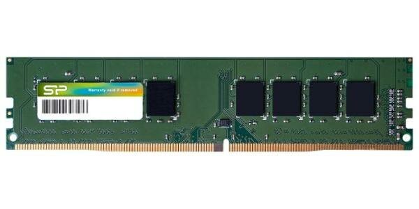 Оперативная память для компьютера 8Gb (1x8Gb) PC4-19200 2400MHz DDR4 DIMM CL17 Silicon Power SP008GBLFU240B02/X02