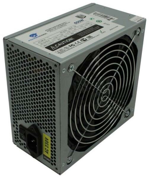 БП ATX 600 Вт PowerCool ATX-600W-APFC-14