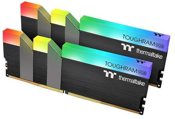 Оперативная память Thermaltake TOUGHRAM RGB 16 ГБ (8 ГБ x 2 шт.) DDR4 4600 МГц DIMM CL19 R009D408GX2-4600C19A