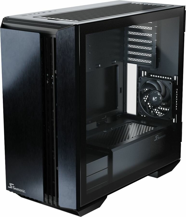 SeaSonic Корпус Seasonic CASE SYNCRO Q704 GOLD черный 750W ATX 4x120mm 7x140mm 2xUSB3.0 audio bott PSU