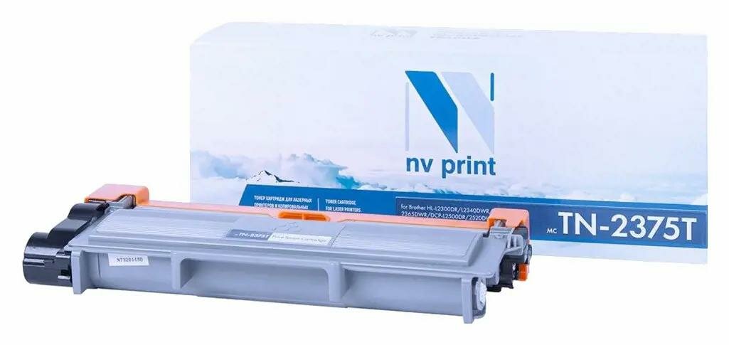 Картридж лазерный NV-Print TN-2375T-SET2 черный