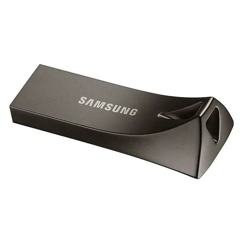 USB-флеш накопитель Samsung 64Gb Bar Plus 300MB/s Titan Gray MUF-64BE4/APC, 1шт.