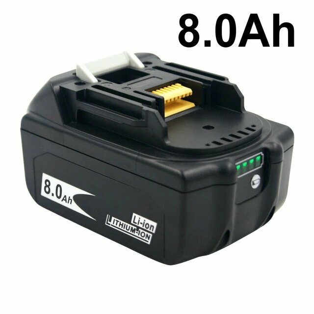 Аккумуляторная батарея BL1880B BL1860B для аккумуляторной дрели Makita 18 в 8000mAh